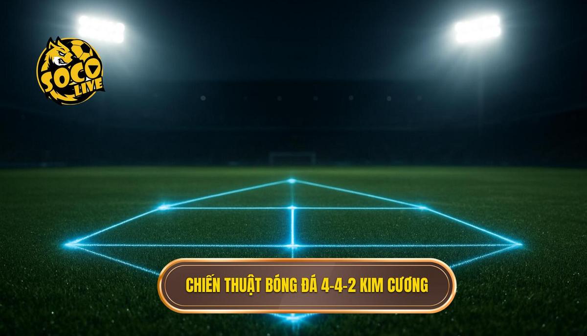 Chiến thuật 4-4-2 kim cương: Phân tích chuyên sâu về sự linh hoạt cổ điển 1 Nền tảng của Chiến thuật 4-4-2 kim cương