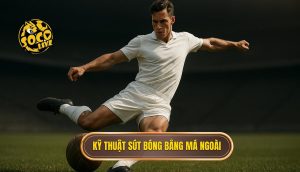 Kỹ thuật sút bóng bằng má ngoài