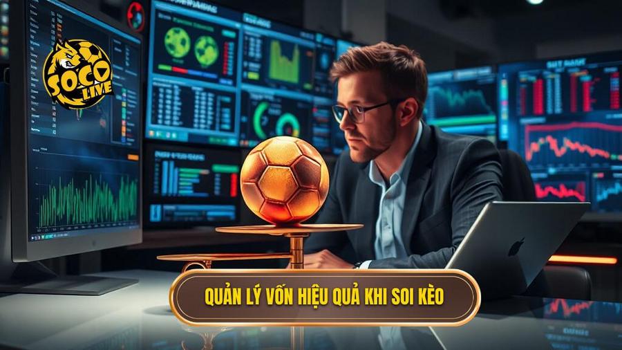 Quản lý vốn hiệu quả khi soi kèo