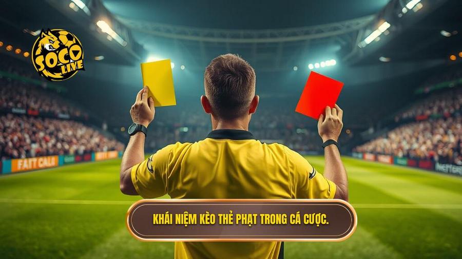 Khái niệm kèo thẻ phạt trong cá cược.