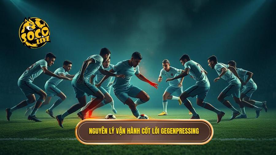 Chiến thuật Gegenpressing: Đỉnh cao nghệ thuật phản công tổng lực của bóng đá hiện đại 2 Nguyên lý vận hành cốt lõi Gegenpressing