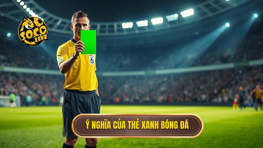 Ý nghĩa của thẻ xanh bóng đá